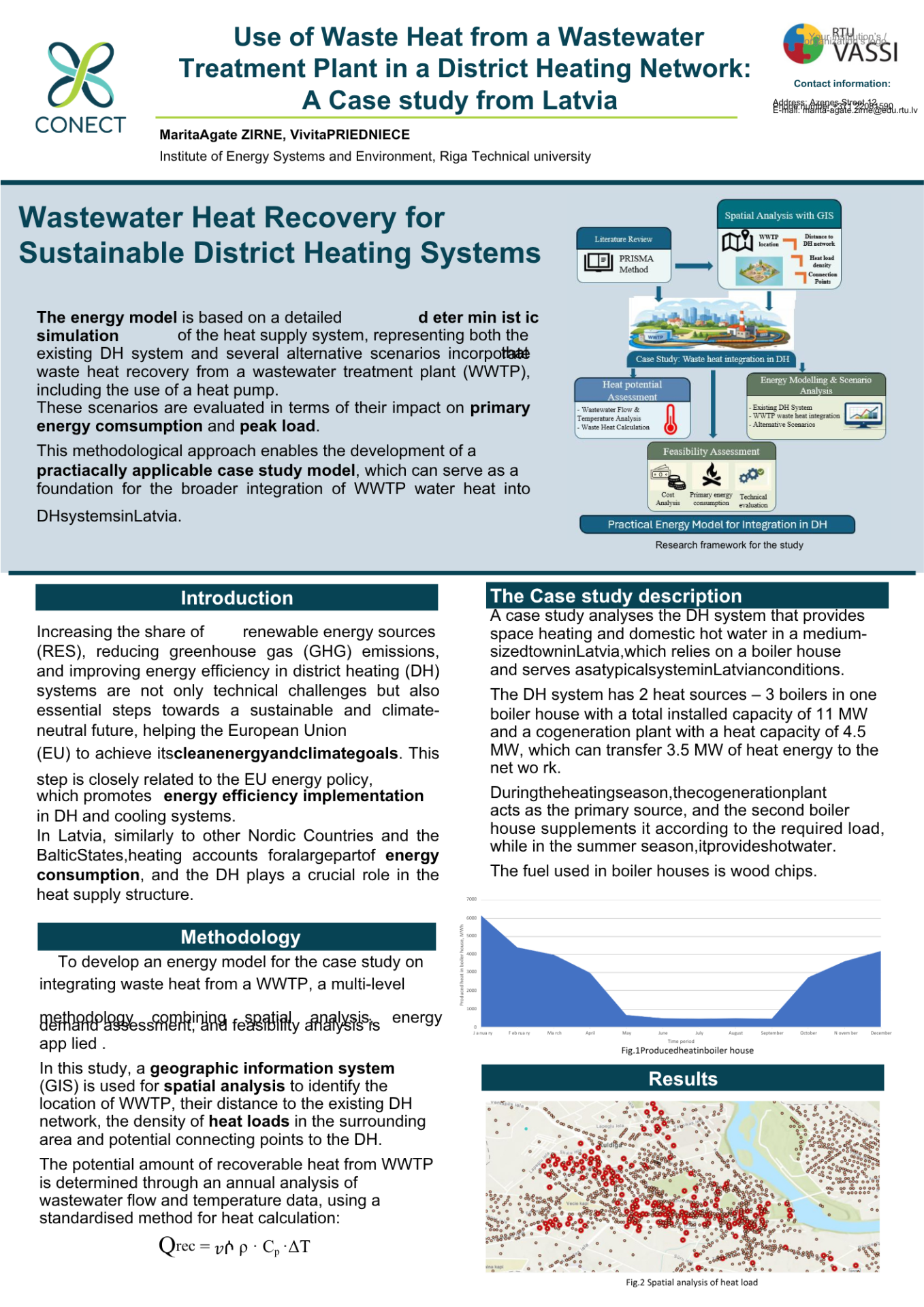 Use of Waste Heat from a Wastewater Treatment Plant in a District ...